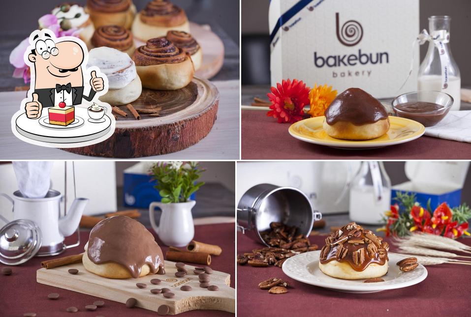 Bakebun Bakery Bela Vista provê uma gama de pratos doces