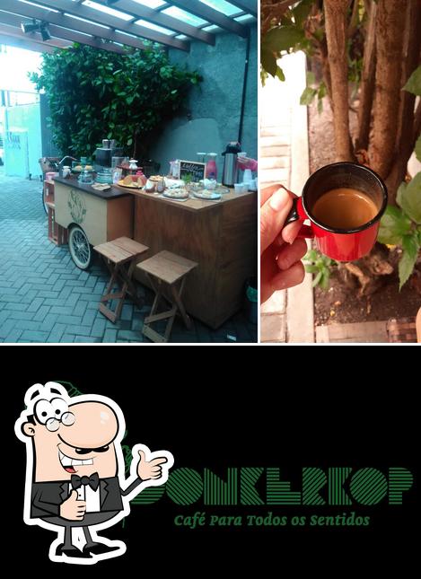 See this picture of Donkerkop Café