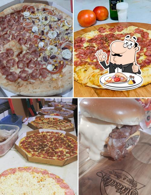 Peça diferentes estilos de pizza