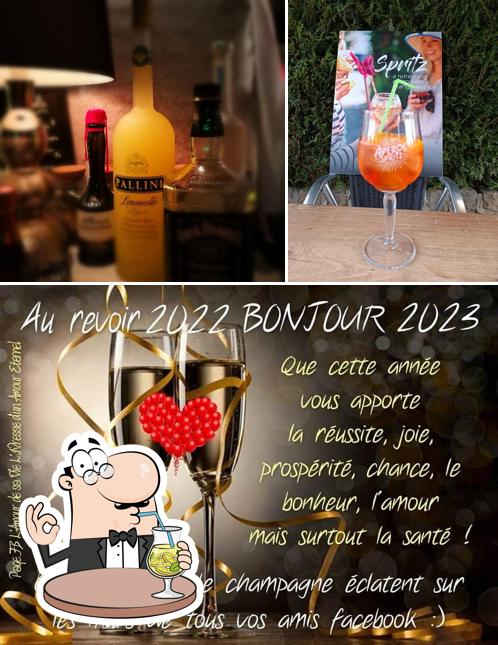 Essayez une boisson à Restaurant la Rotonde