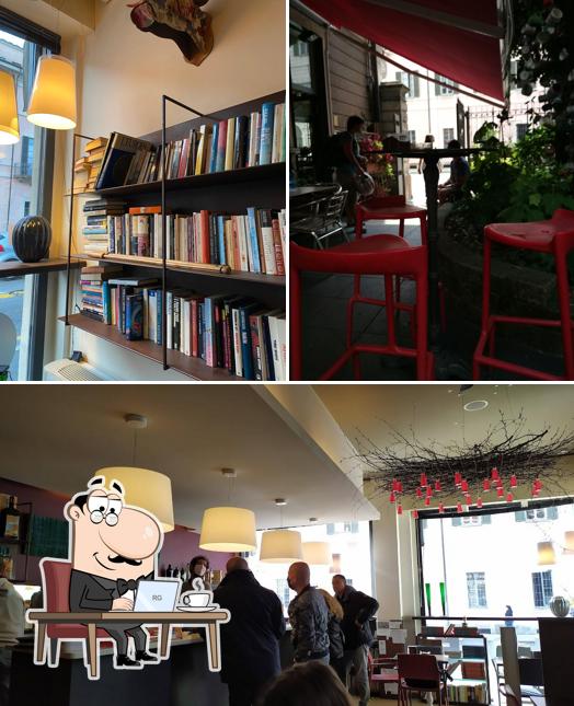 Dai un'occhiata agli interni di Globe Cafè
