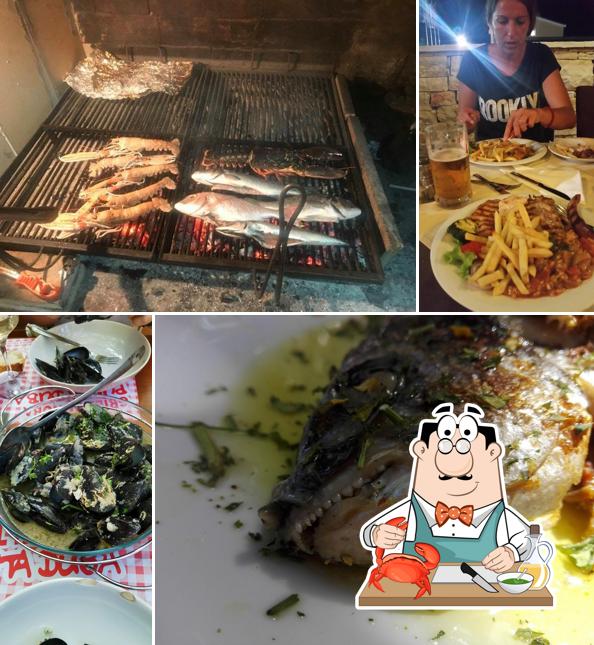 Tavern - "Punta Duba" serve un'ampia selezione di piatti di mare