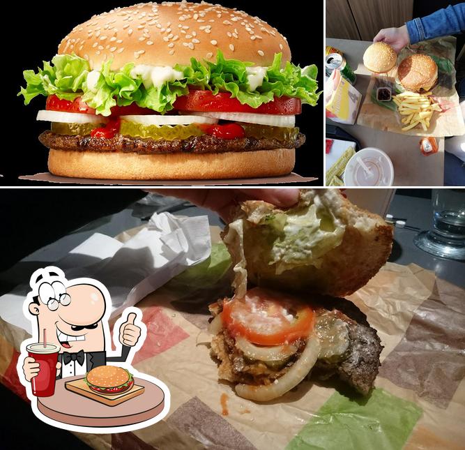 Prenez un hamburger à Burger King