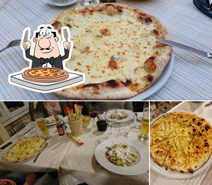 Ordina tra le molte varianti di pizza