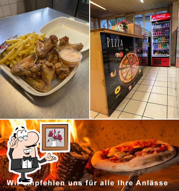 La immagine di interni e la carne da Avanti Pizza & Kebab Lieferdienst Solothurn