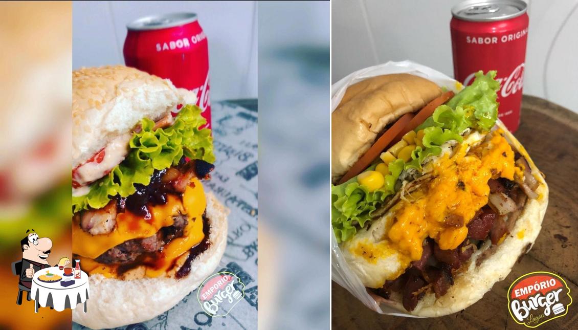 Consiga um hambúrguer no Empório Burger Lagoa