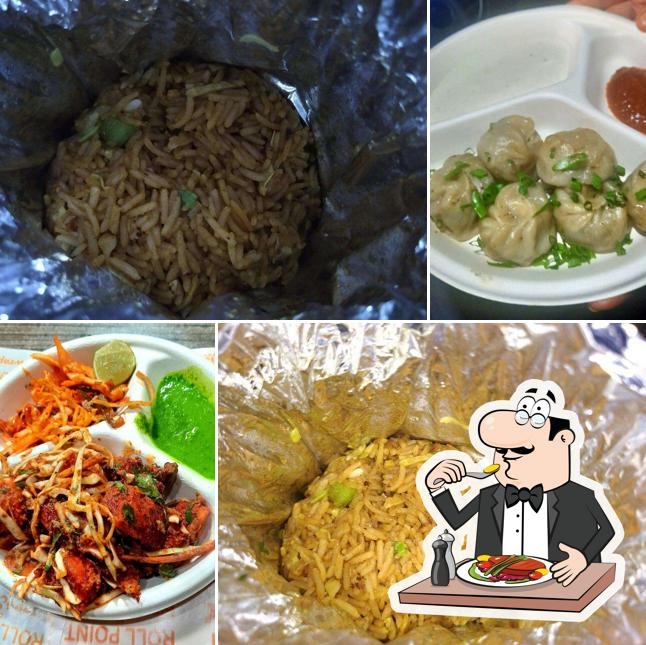 Food at Roll Point by Wraps And Rice
