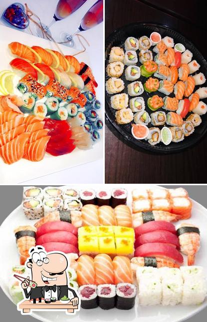 Choisissez de nombreuses options de sushi