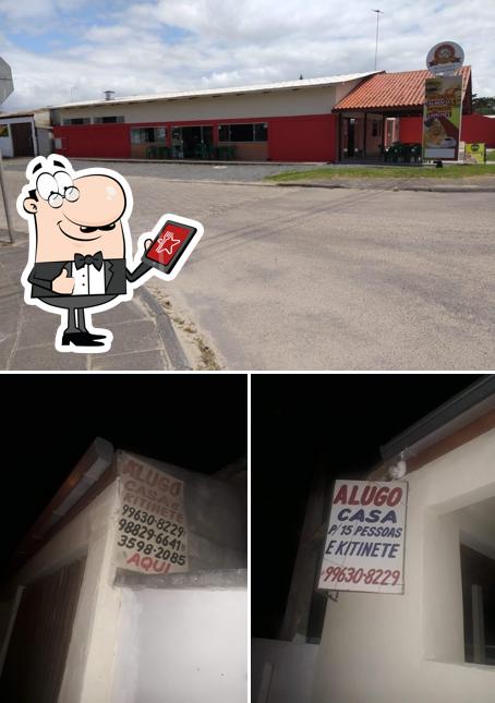 O exterior do Reluke Lanches