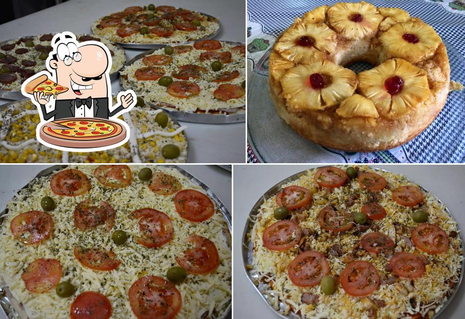 Consiga pizza no Padaria Pão de Ouro