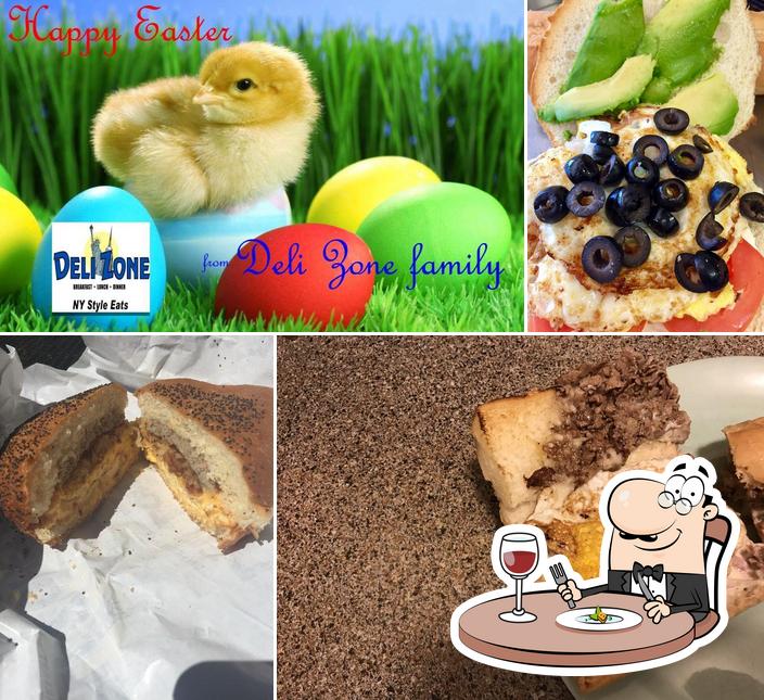 Deli Zone Baseline, 4800 Baseline Rd d104 in Boulder Restaurant menu