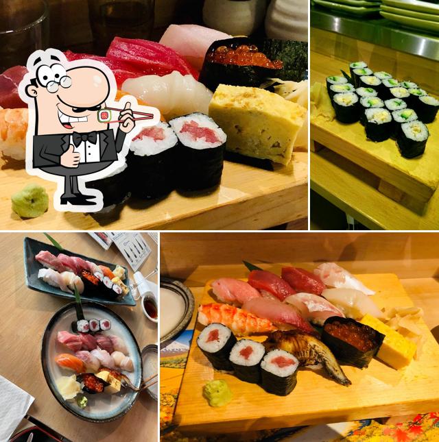 В "Nagomi - Japanese Restaurant" предлагают суши и роллы