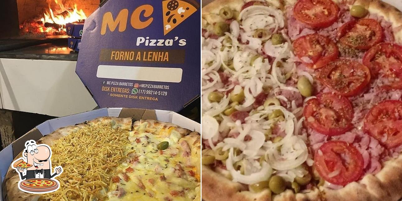 No MK BAR, você pode conseguir pizza