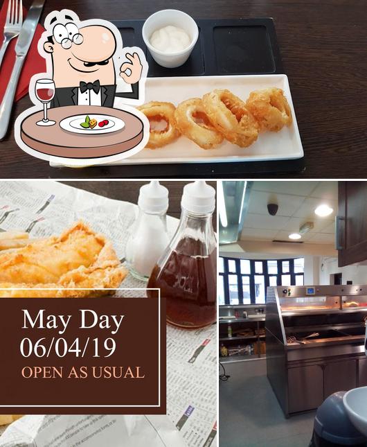 Queen's Fish & Chips in Gloucester Restaurant menu and reviews