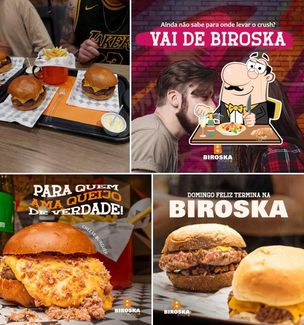 Comida em Biroska Burger