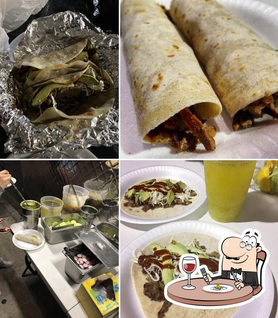 Los originales Tacos Arabes De Puebla in Los Angeles Restaurant menu