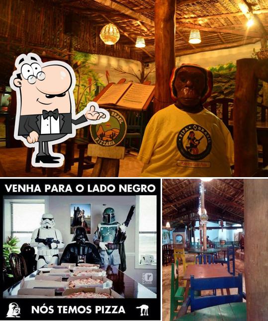 Veja imagens do interior do Pizzaria Pipa Brasil