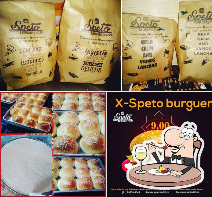 Comida em Speto burguer and pizza