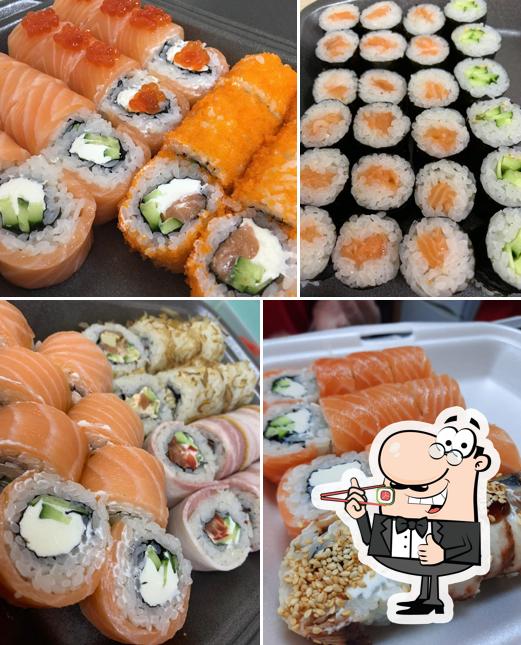 Les sushi sont disponibles à Rollberry
