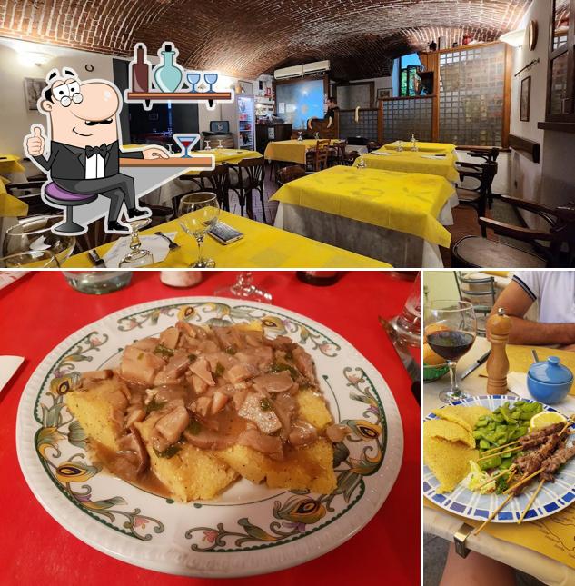 Gli interni di Pizzeria La Fontana