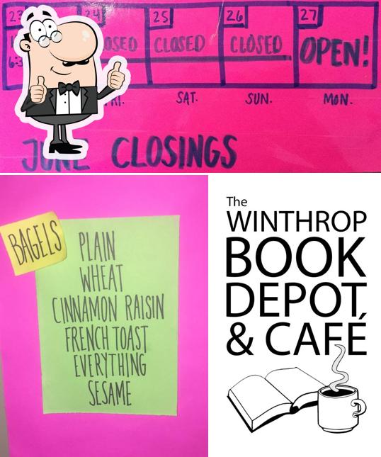 Winthrop Book Depot & Cafe in Winthrop Restaurant menu and reviews