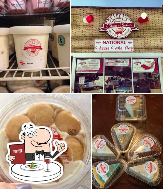 Peteet's Famous Cheesecakes in Oak Park Restaurant menu and reviews