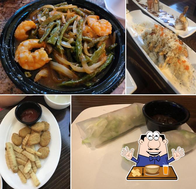 Platos en FANG ’ BISTRO【Cypress】Chinese N Sushi Restaurant