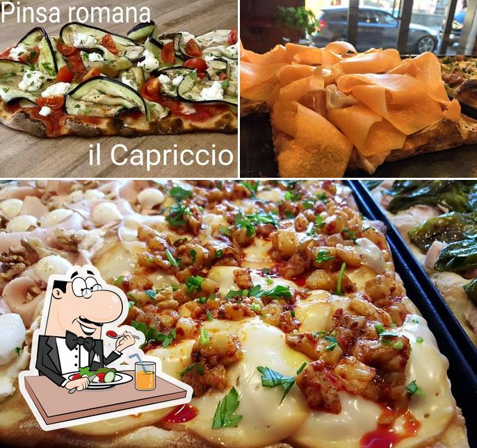 Nourriture à Pizzeria il capriccio