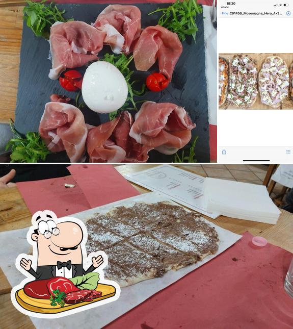 Prova i un pasto a base di carne a e Mo Se Magna