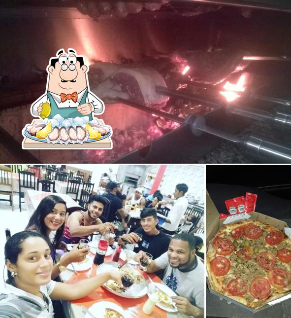 Ostras em Emilly Pizzaria e Churrascaria