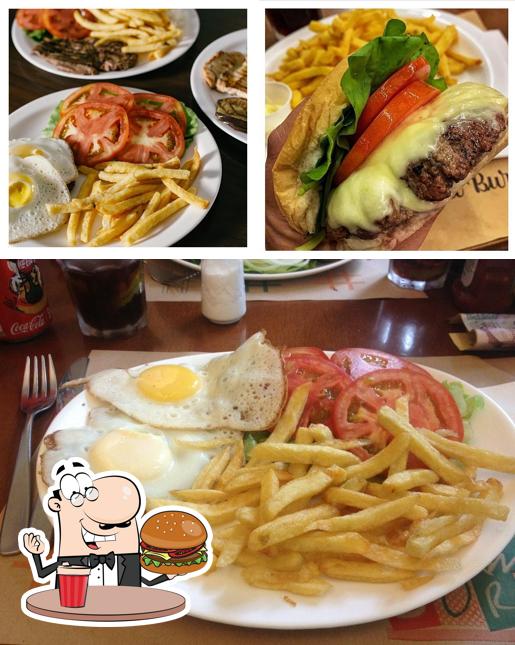 Hambúrguer em Família Burger