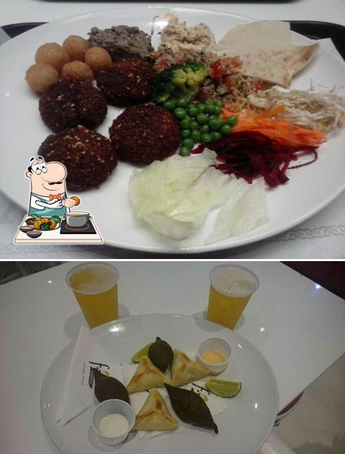 Falafels em Farid Express