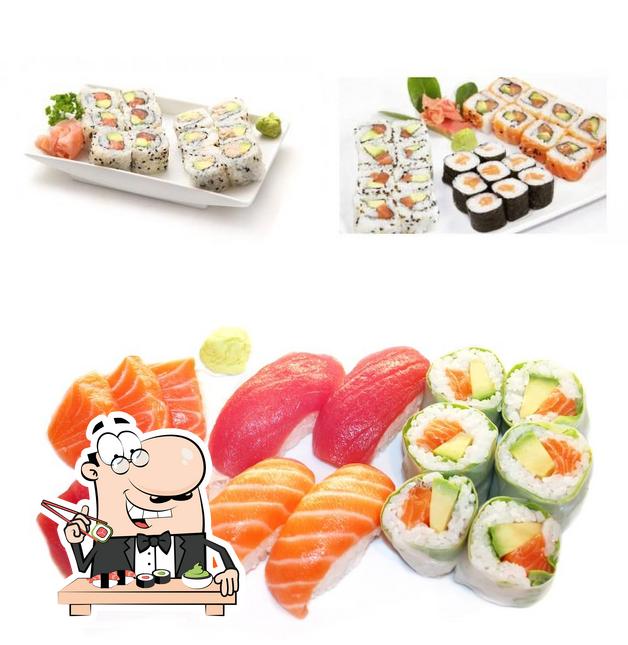 Essayez de nombreuses options de sushi