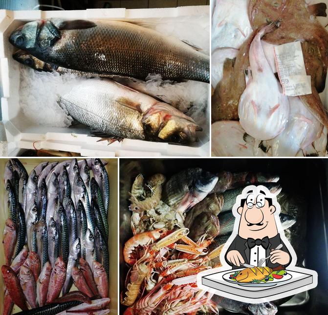 Ristorante Faro da Guerriero propose une variété de repas à base de poissons