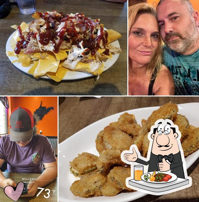 Rebel SmokeHouse and Burgers in Mullens Restaurant menu and reviews