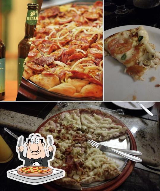 Peça pizza no Pizzaria Bella Donna