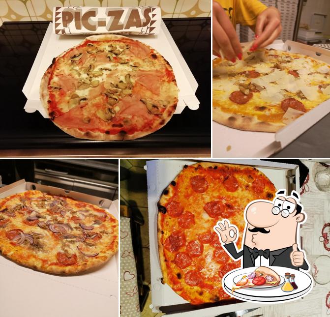 A PIC-ZAS Pizzeria per asporto, puoi assaggiare una bella pizza