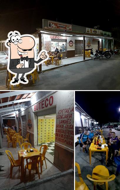 O interior do Buteco do Rodrigo
