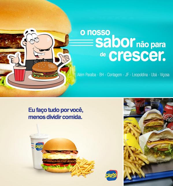 Consiga um hambúrguer no Lugão Burger