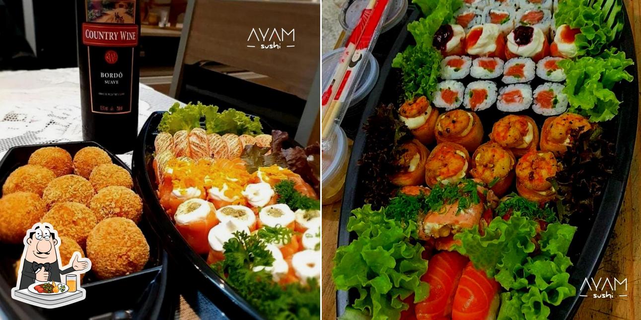 Platos en Ayam Sushi - Comida Japonesa Betim - Sushi Betim