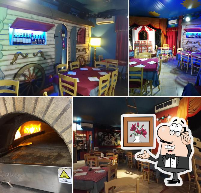 Dai un'occhiata agli interni di CircoPizza & Show 2.0