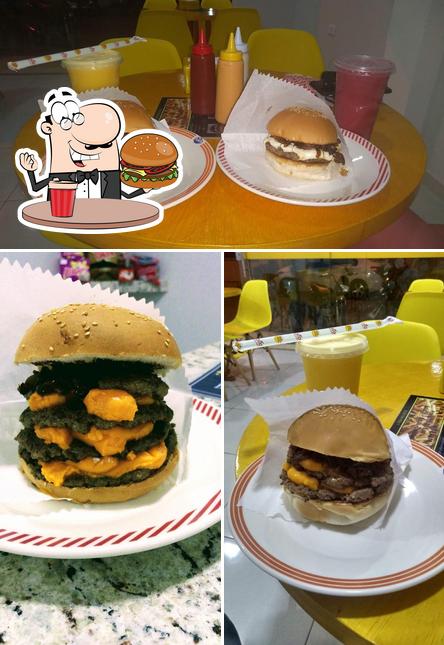 Experimente um hambúrguer no Mais Burger