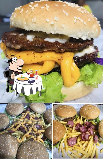 Experimente um hambúrguer no Pizzaria e Hamburgueria Guapilé