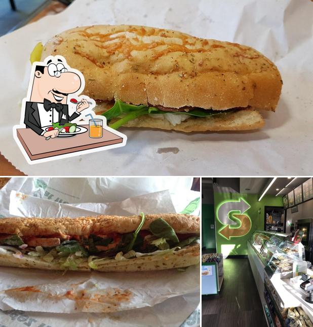 Nourriture à Subway