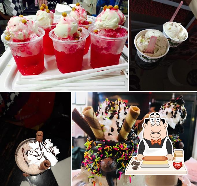 Enjoy one of the sweet dishes