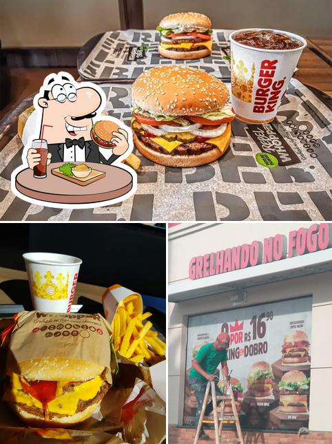 Consiga um hambúrguer no Burger King - Drive Thru
