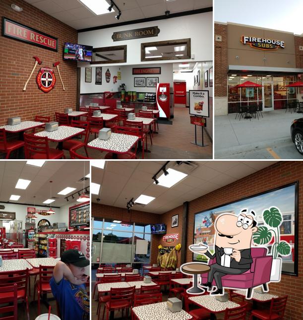 Check out how Firehouse Subs W Mcdermott Dr looks inside