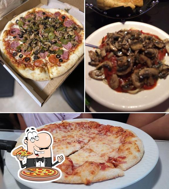 Tómate una pizza en Reale's Italian Cafe