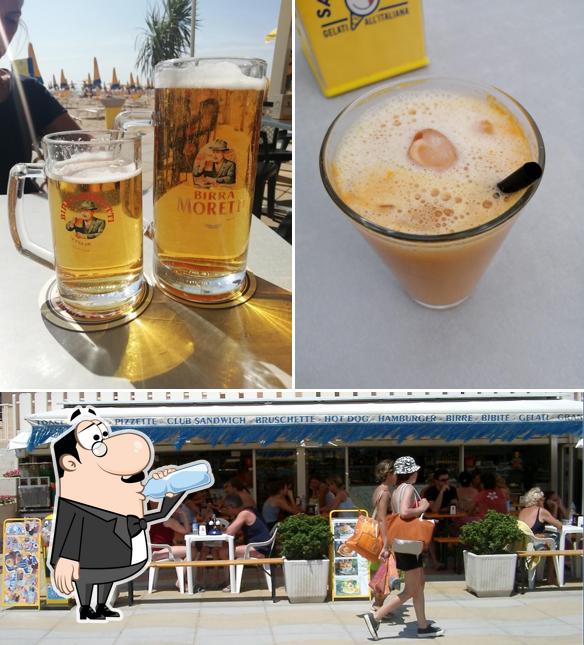 La foto della bevanda e cibo di Beach Bar Jesolo /Snack-Bar-Caffe'/