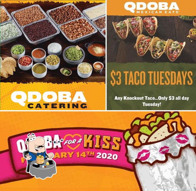 Nourriture à Qdoba